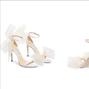 jimmy choo white wedding shoes